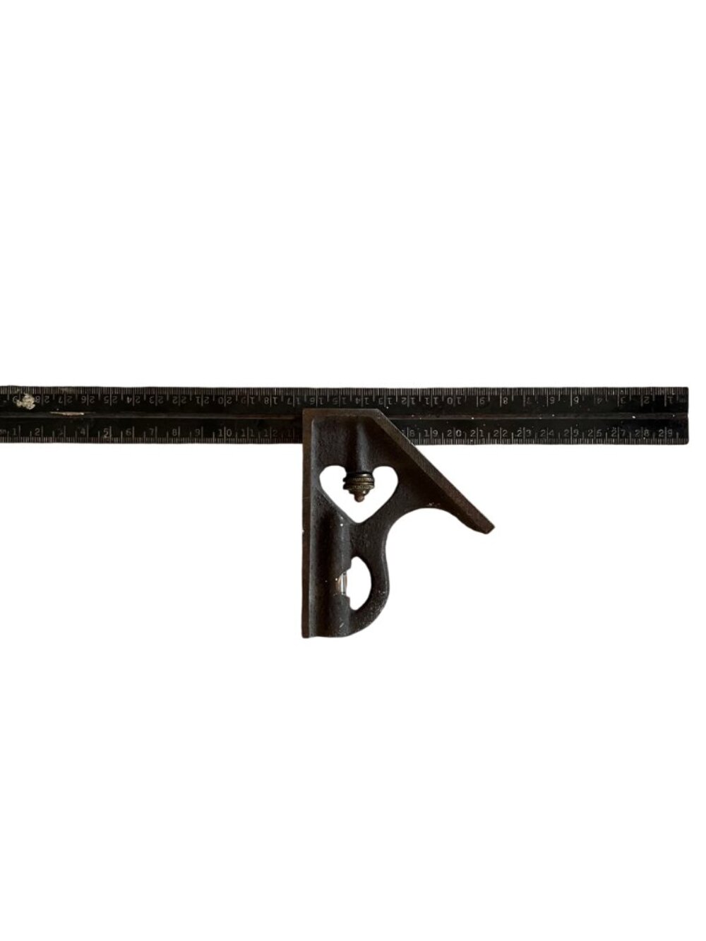 Vintage Angle Metal Ruler - Picture 1 of 4